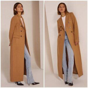 💕FAVORITE DAUGHTER💕 The Simon Coat ~ Camel Brown XS NWT